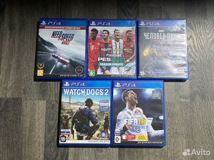 Продажа игр на ps4