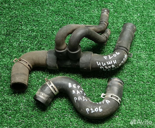 Патрубок охлаждения Peugeot 206 1 хэтчбек