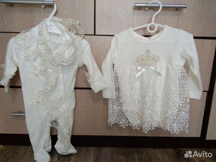 Детский комплект на выписку, крестины