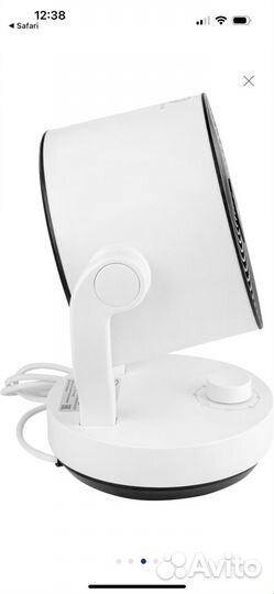 Обогреватель настольный ветилятор