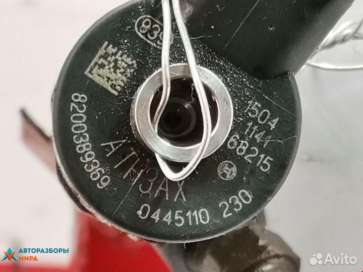 Форсунка Renault Scenic 2 2006 8200389369