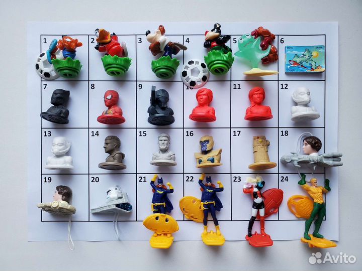 Игрушки из киндера