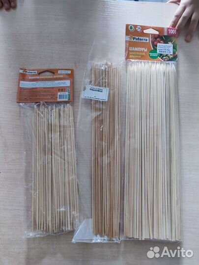 Шпажки деревянные