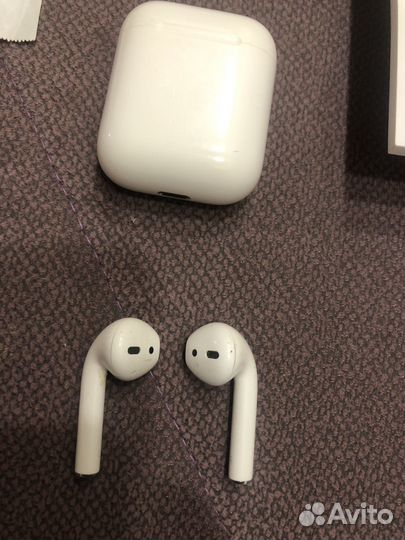 AirPods 2 оригинал с чеком