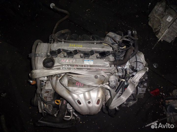 Двс+кпп toyota 2AZ-FE