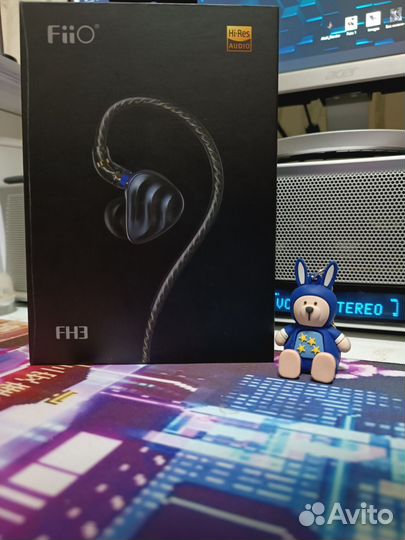 Гибридные наушники fiio fh3