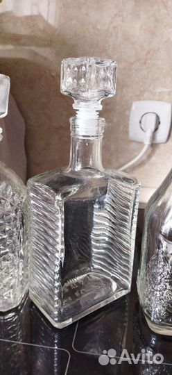 Графины стеклянные 0.5