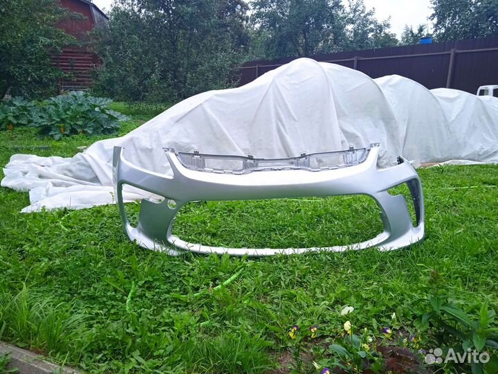 Бампер кио рио 4