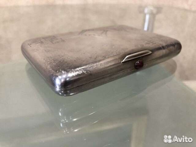 Портсигар серебряный Царская Россия