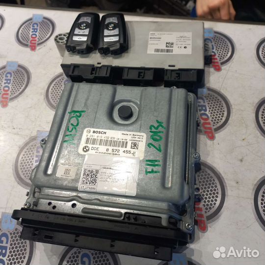 Комплект эбу мотора бмв м50д