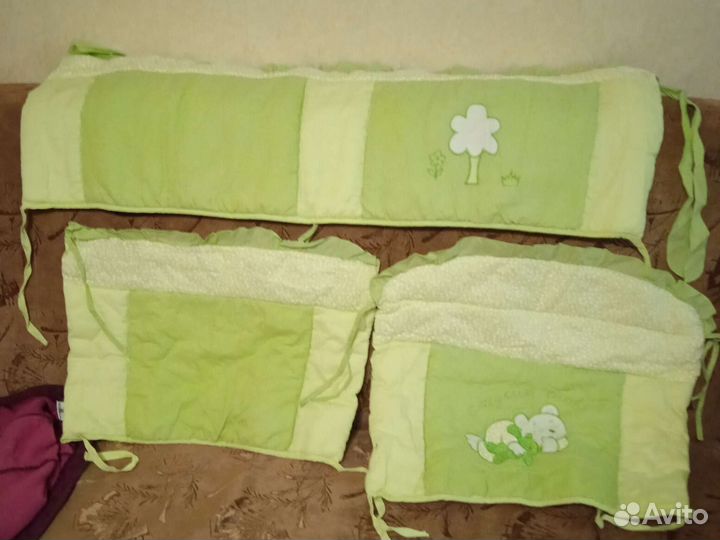 Бортики в детскую кроватку