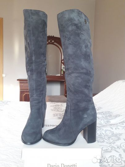 Зимние женские сапоги 38 ботфорты