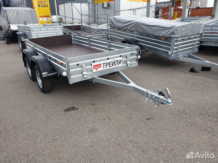 Прицеп 300х151 двухосн.легковой мзса 1000кг,з.б Ее