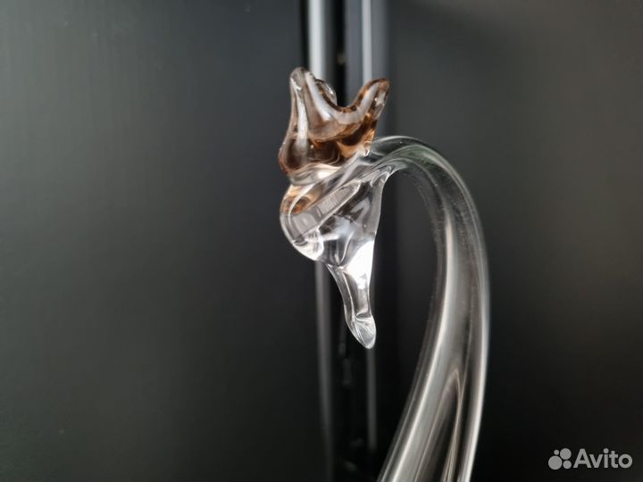 Хрустальный гусь лебедь сувенир гост