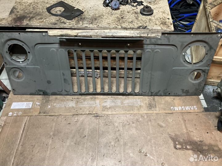 Облицовка радиатора газ 66