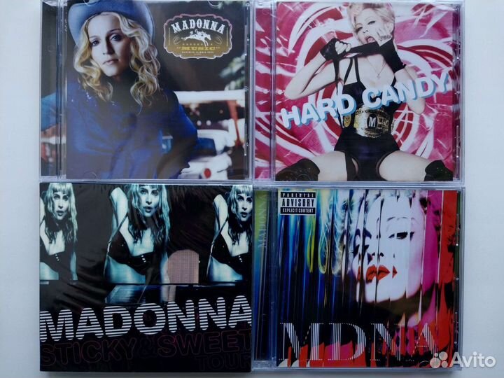 CD диски Madonna, Mylène Farmer