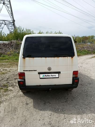 Volkswagen Transporter 1.9 МТ, 2000, 305 000 км