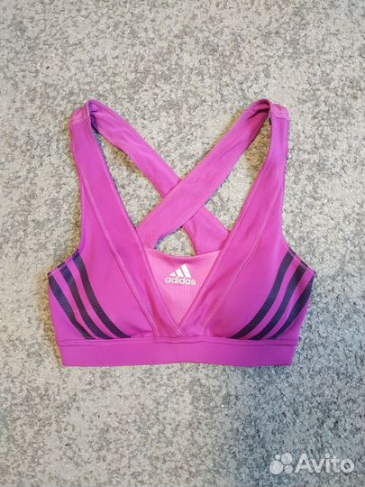 Топ Adidas оригинал для тренировок и бега