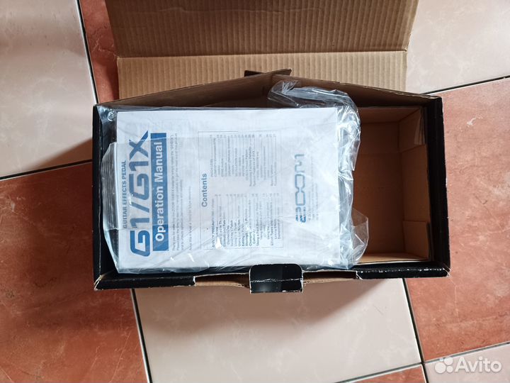 Гитарный процессор Zoom G1X