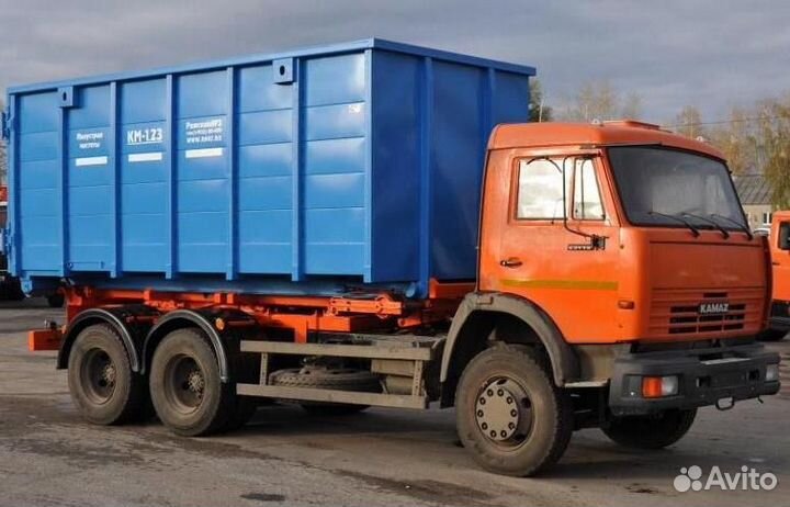 Вывоз мусора пухто 27 кубов