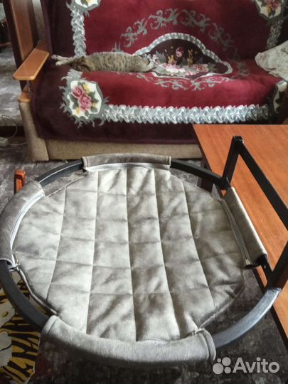 Подвесная лежанка, когтеточка, комплекс для кошек