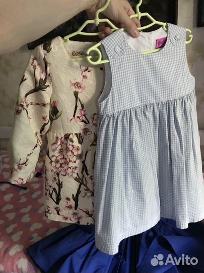 Вещи пакетом на девочку 104 110
