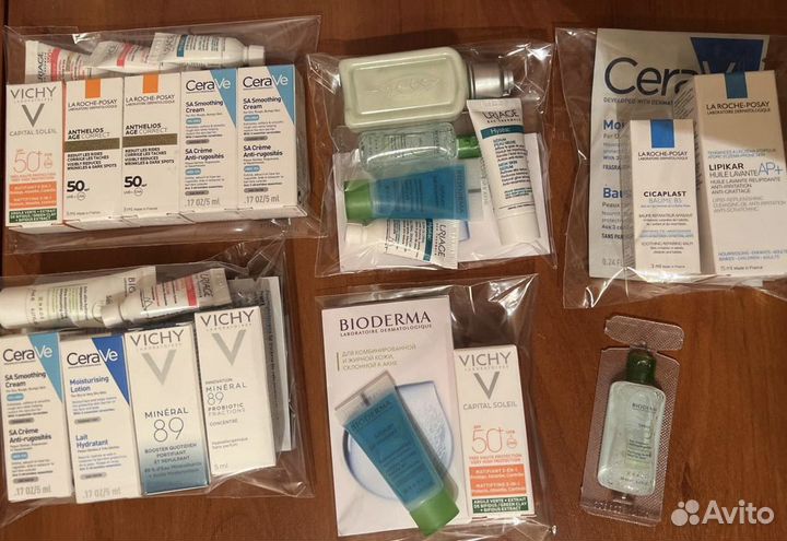 Миниатюры косметики пробники