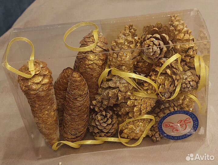 Шишки для декора