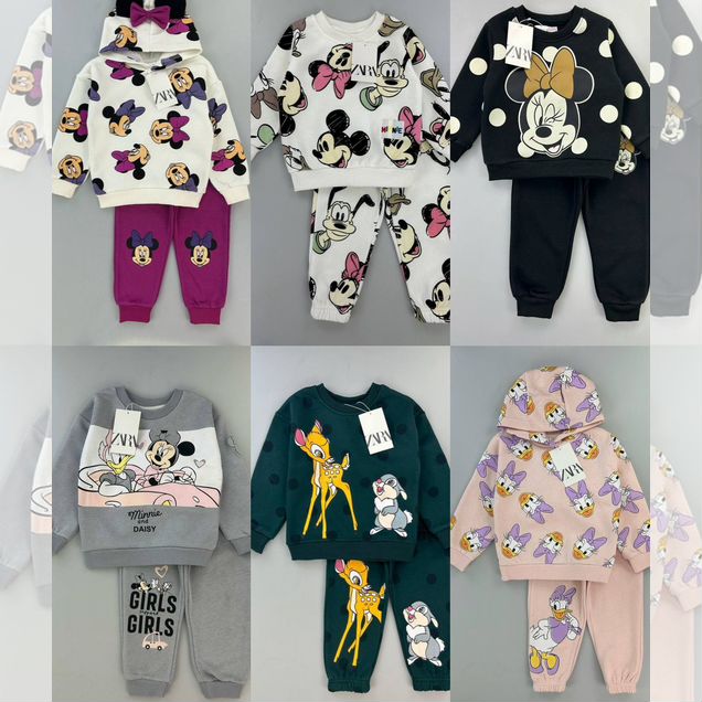 Теплый костюм Zara 92-122 размер