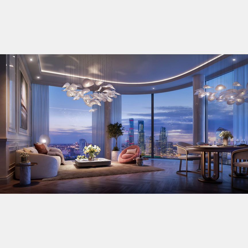 2-к. квартира, 68 м², 7/46 эт.