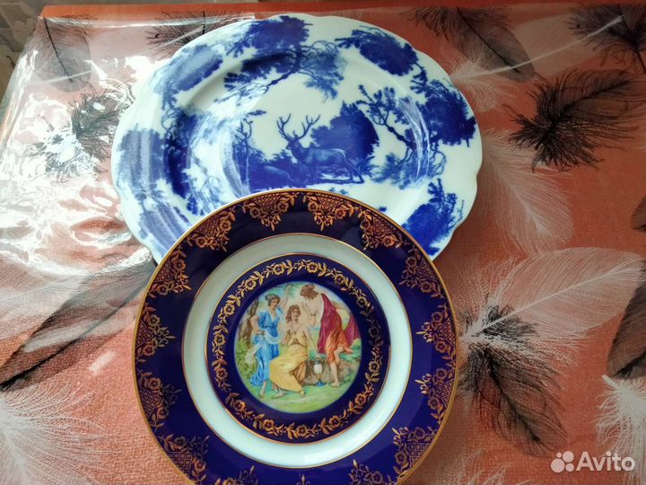 Тарелки декоративные прошлый век
