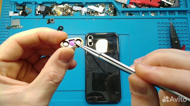 Ремонт iPhone, замена стекла Камеры iPhone, iPad