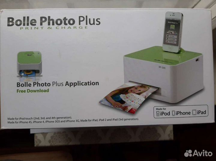 Принтер для техники apple Bolle Photo Plus BP-200