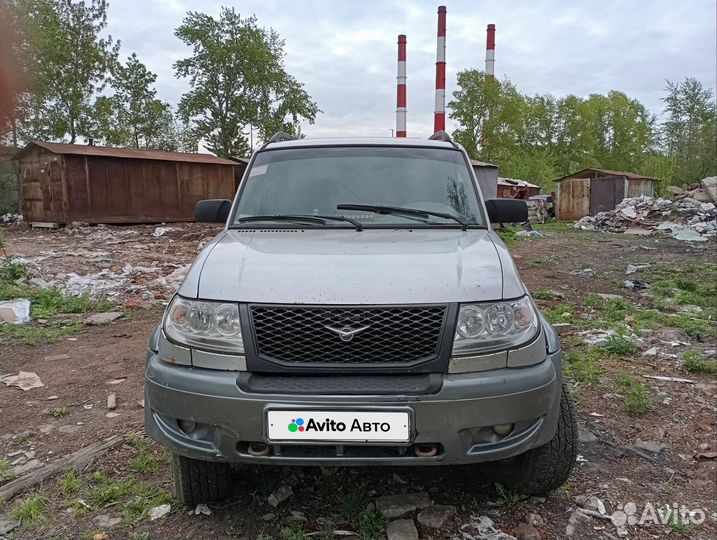 УАЗ Patriot 2.3 МТ, 2008, 186 000 км