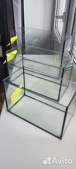 Аквариумы 15,8,5 литров