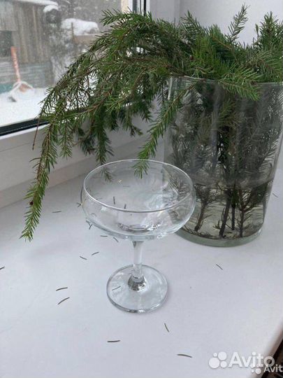 Фужеры-блюдца для шампанского / коктейля