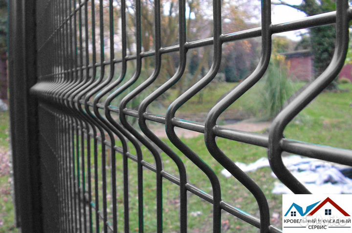 Забор сетка 3d панели