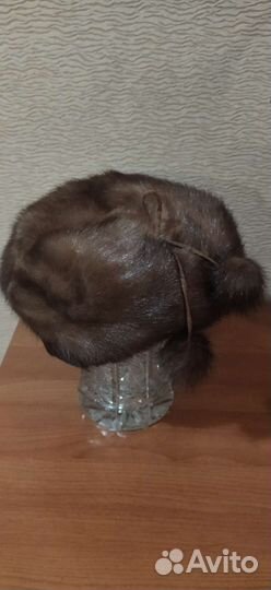 Берет женский норковый