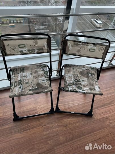 Стулья складные туристические 2 шт