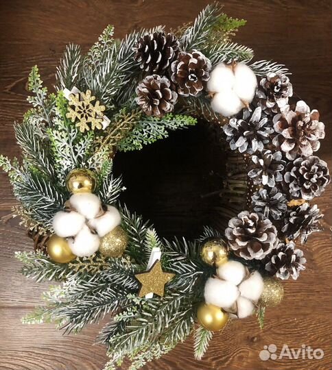 Венок новогодний