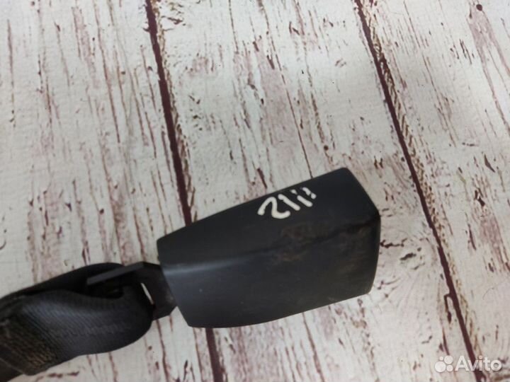 Фиксатор (замок) ремня безопасности задний 2110