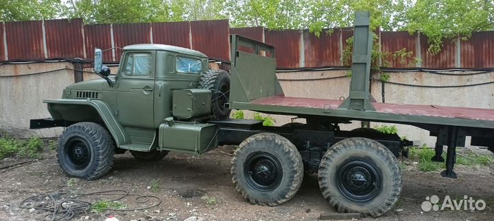 Урал 44202 с полуприцепом, 1987