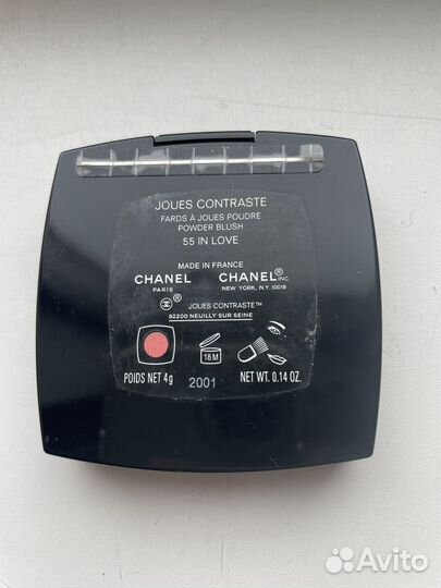 Румяна chanel 55 in love