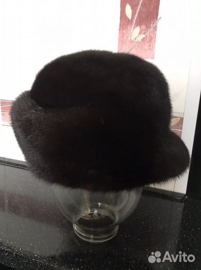 Шапка норковая мужская(горбачевка)