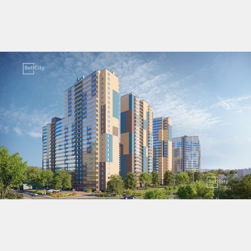 1-к. квартира, 34,7 м², 5/14 эт.