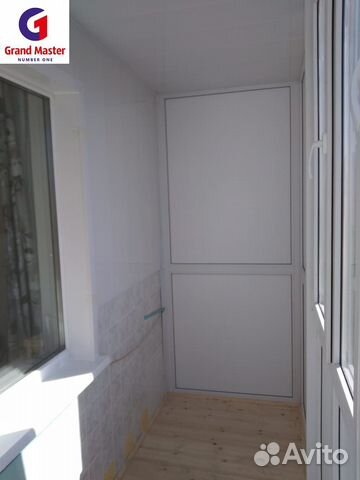 Балкон пвх ростовой с отделкой