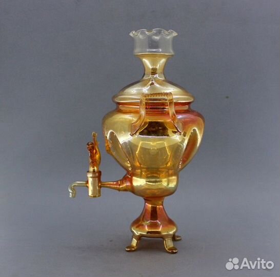 Самовар стеклянный, Петушок