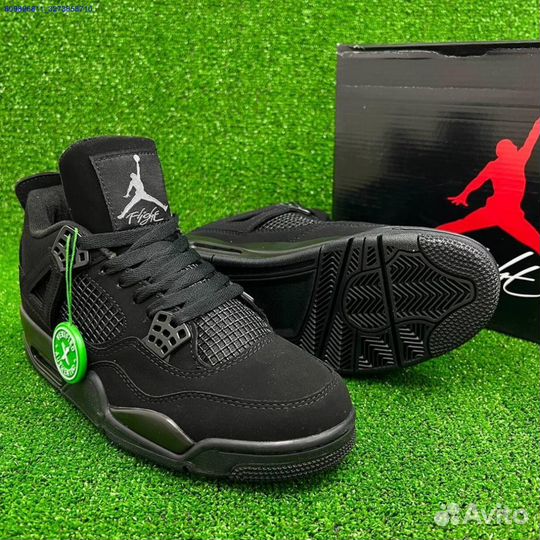 Кроссовки Nike Jordan 4 Black Cat