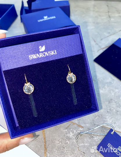 Swarovski серьги