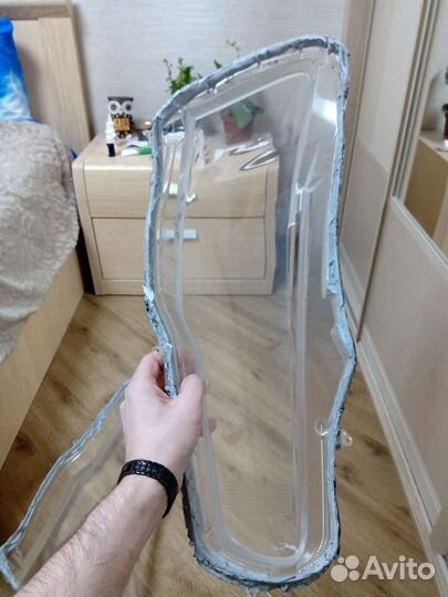 Стёкла на передние фары Mitsubishi lancer X